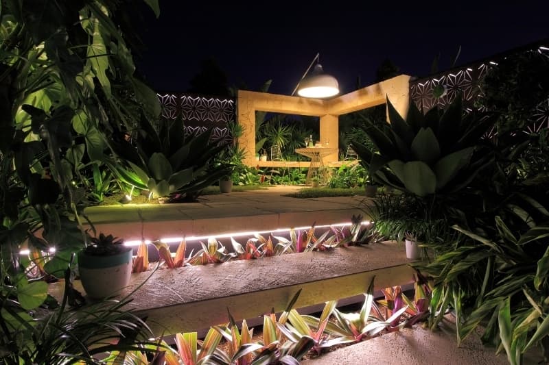 Garden At Night 1500